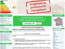 Tablet Screenshot of diagnostic-de-performance-energetique.com